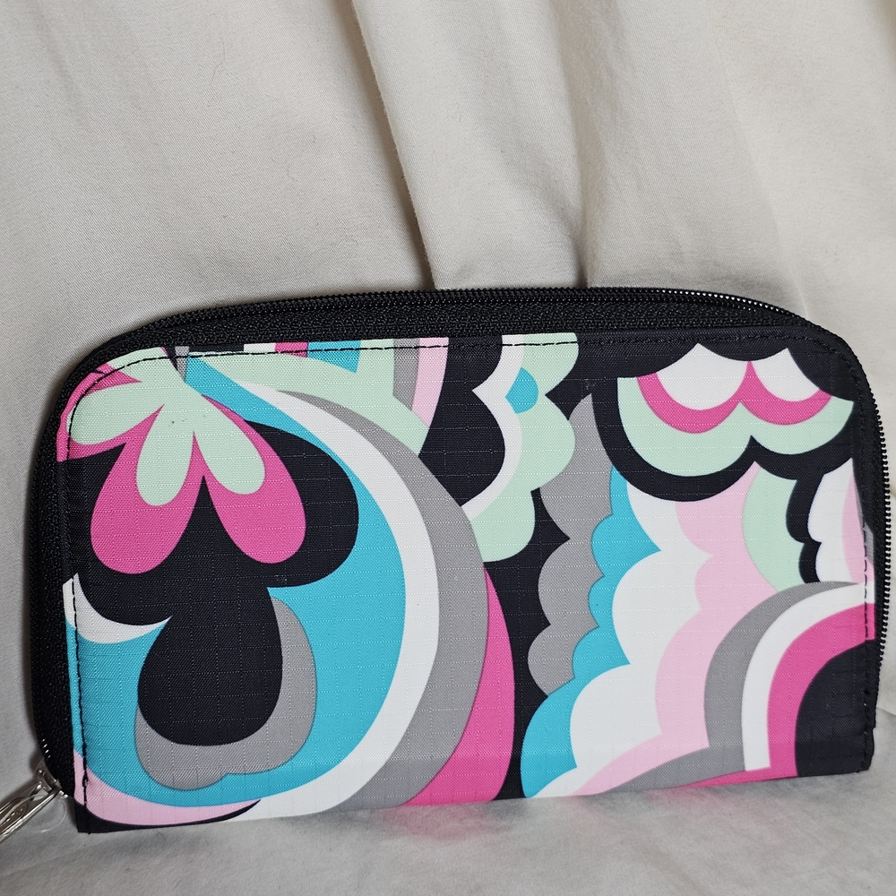 LeSportsac Multicolor Abstract Wallet Revolve New - Picture 2 of 3